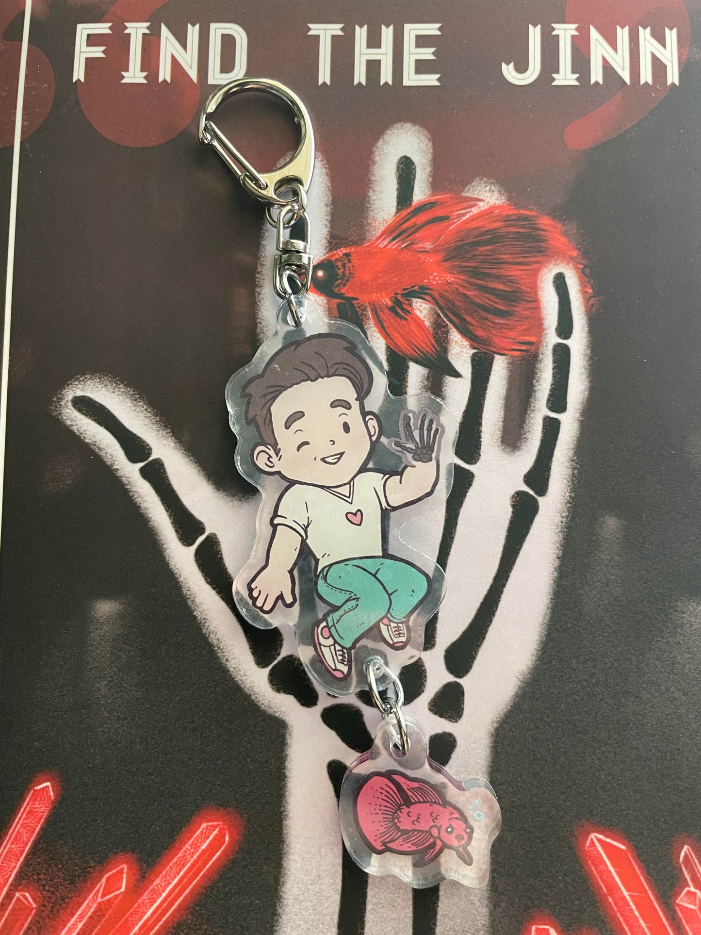 Dallas & Kevin Keychain