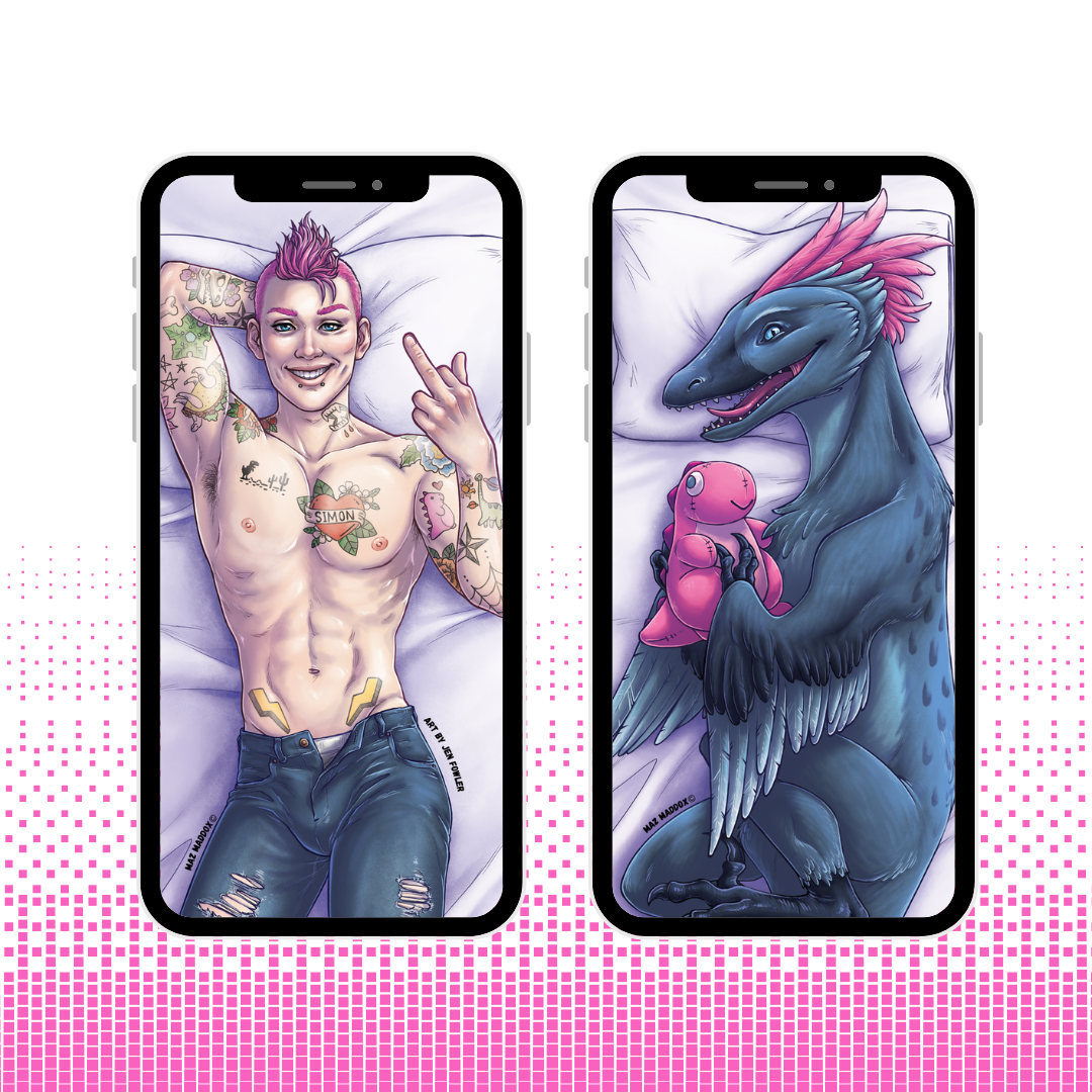 Free Maz Maddox Character Phone Backgrounds