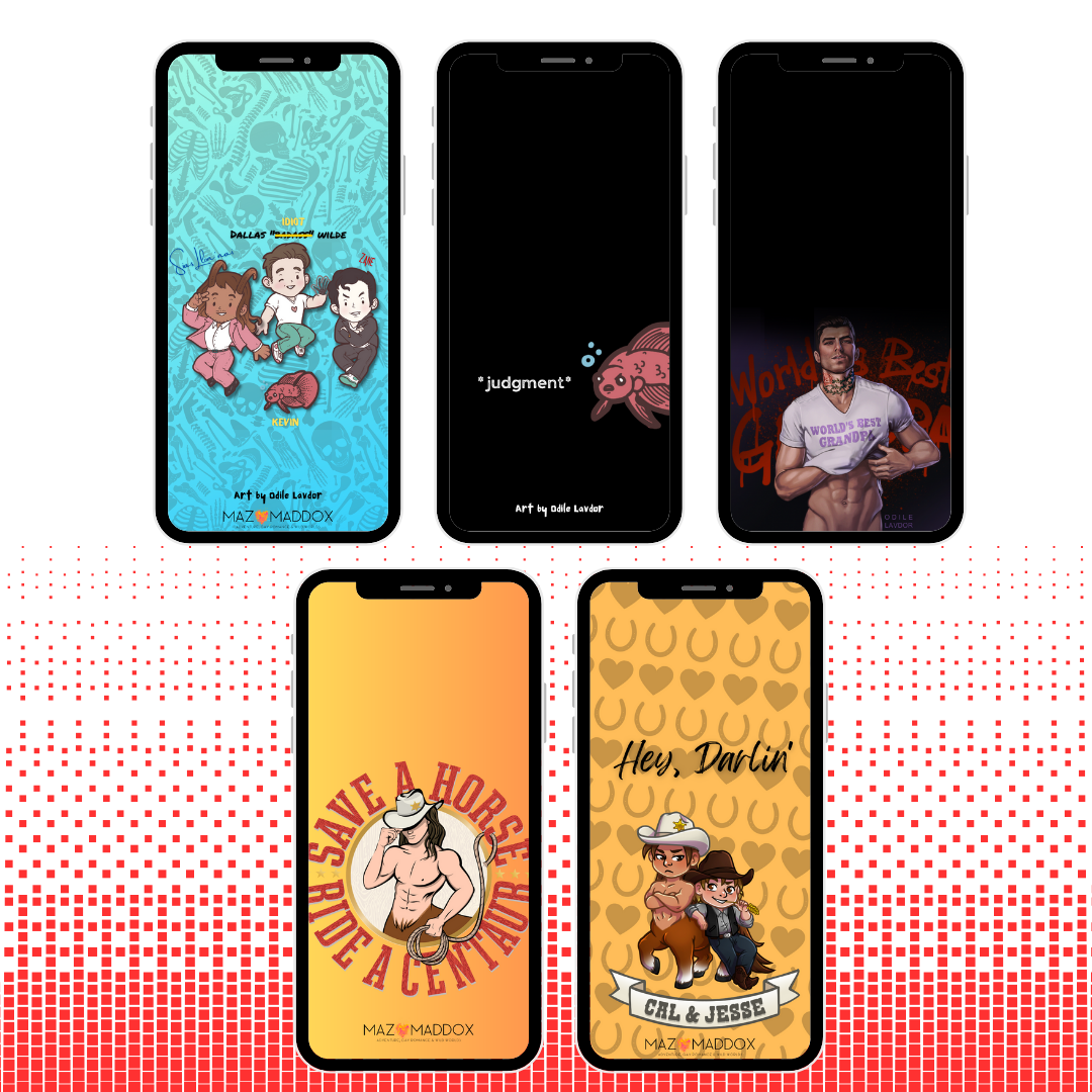 Free Maz Maddox Character Phone Backgrounds