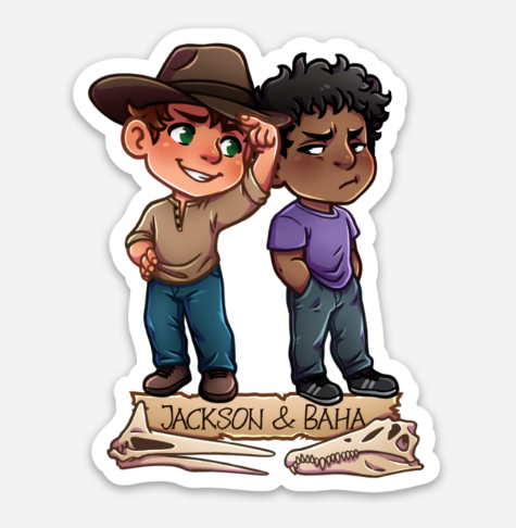 Baha & Jackson Sticker