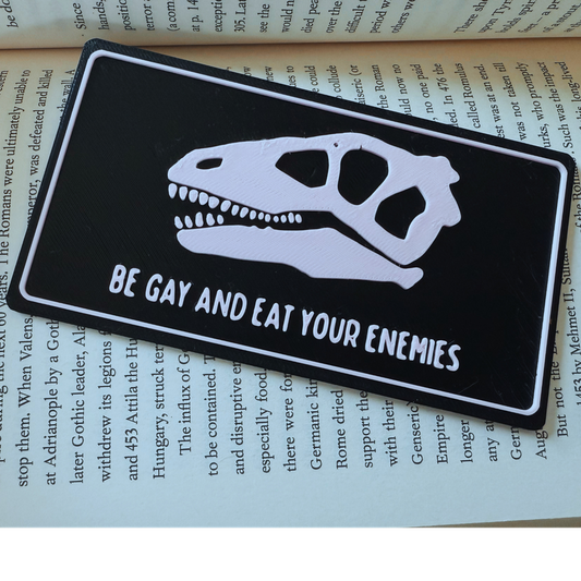 Be Gay and Eat Your Enemies - Raptor Edition