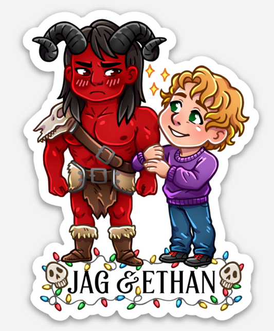 Ethan & Jag Sticker